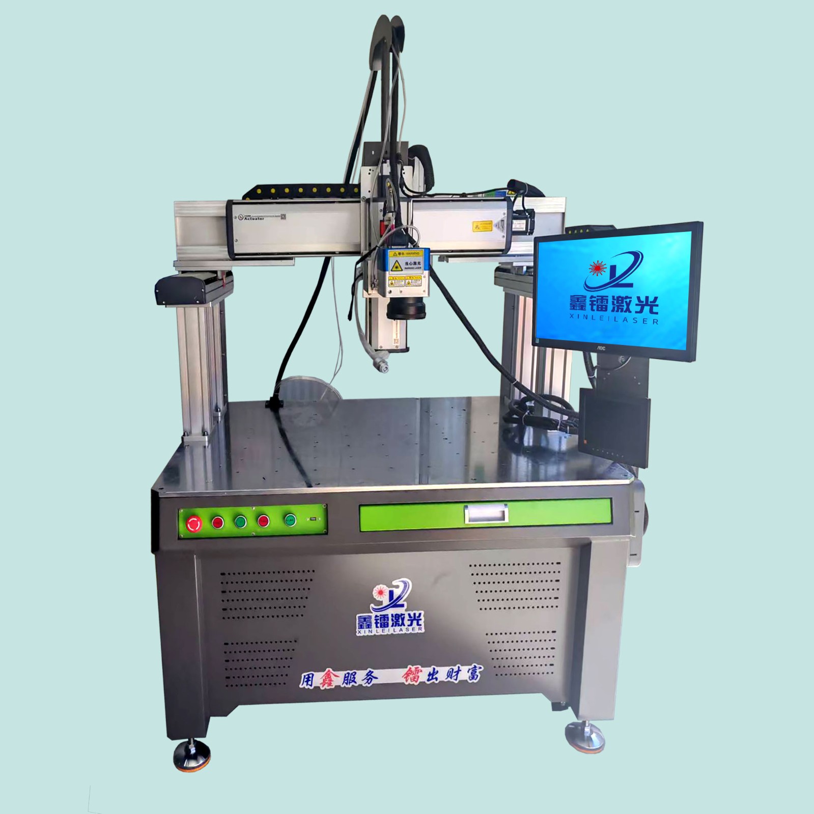 精密电子激光焊接机方案：振镜扫描+视觉定位，微米级精度焊接